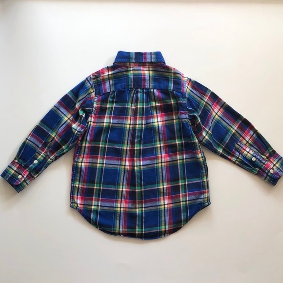 Ralph Lauren Boy’s Long Sleeve Button Up Shirt 3T - Picture 4 of 7